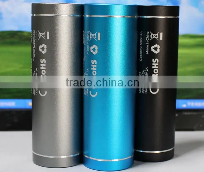 new arrival cylinder power bank 4000mah