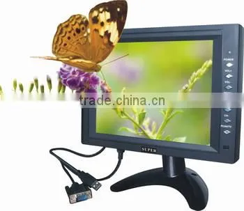 Special computer monitor 8 inch tft lcd color tv monitor