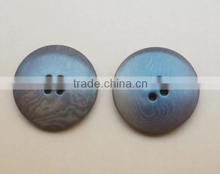Fancy 4 Holes High End Light Brown Natural Corozo Nut Buttons