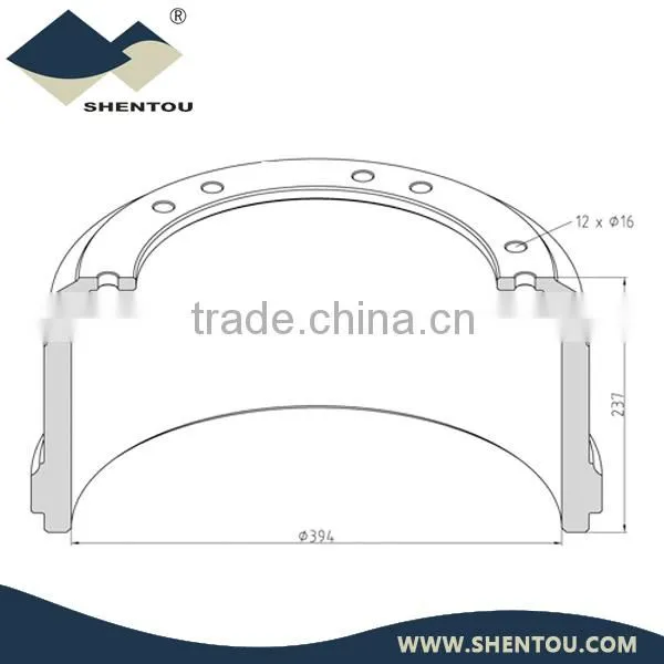Volvo Brake Drum 356.358