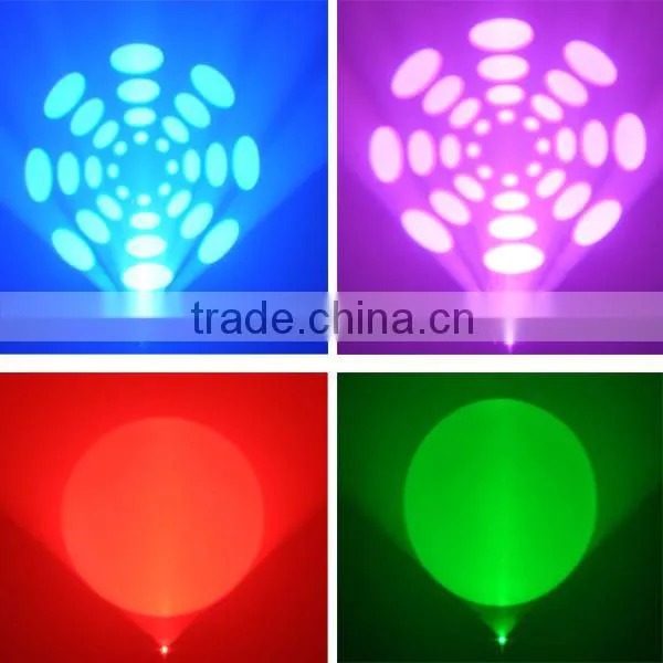 8 Gobos 10W RGBW Spot Mini Moving Head LED Light