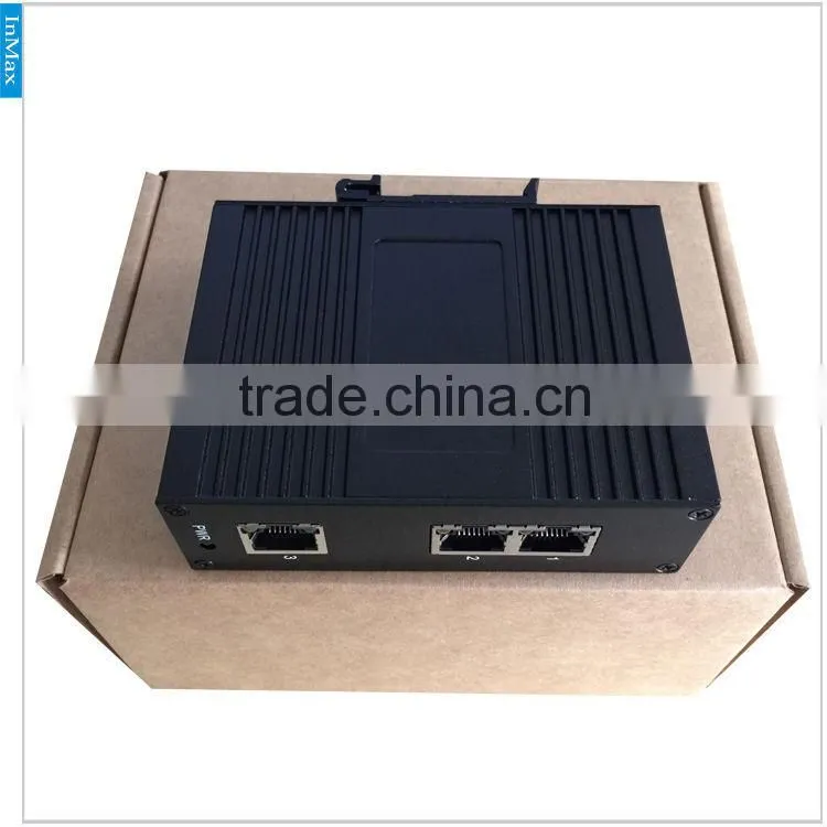 3 RJ45 copper Port Unmanaged Ethernet network Switch i303B