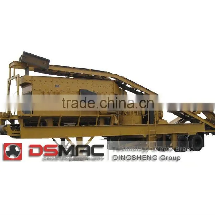 Concrete Recycling Mobile Crusher and Screen Plant From Manufacturer