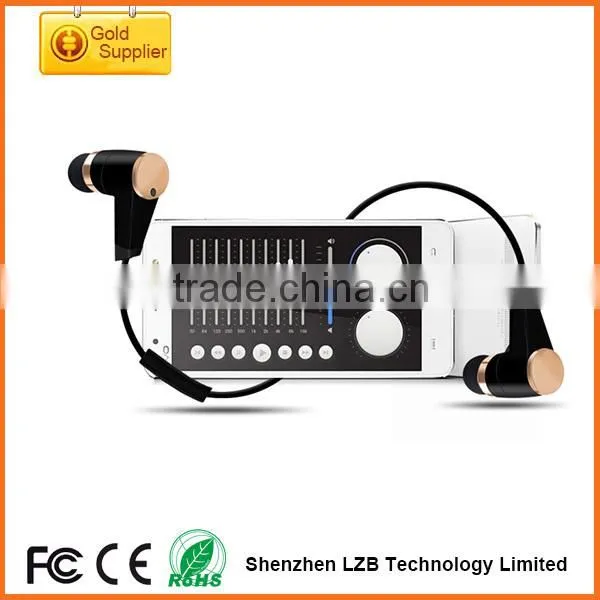 Rechargeable sport bluetooth earphones in-ear bluetooth earphones bluetooth stereo earphone