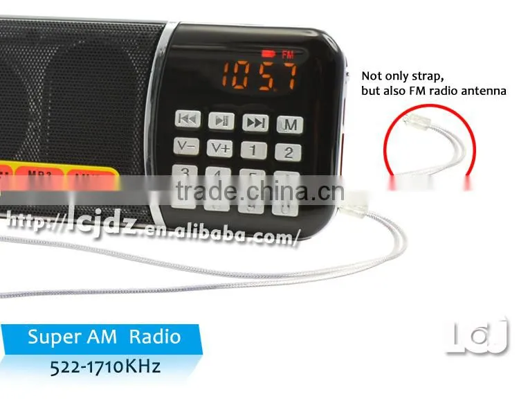 L-B188AM AM MW FM multiband radio receiver