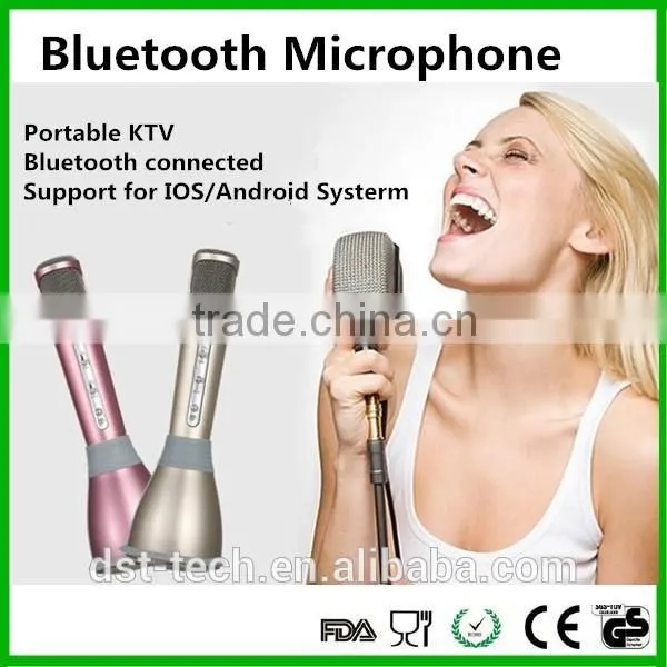 Most Fashion Blutooth Wireless Microphone Mini Karaoke Player