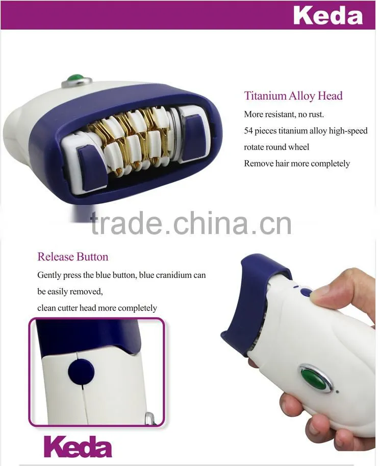 Blue Rechargeable Hair Epi For Lady