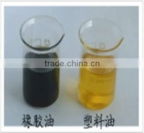 Tyre / Plastic pyrolysis recycling machinery
