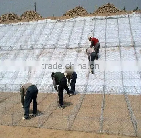 prevent soil erosion of gabion mesh