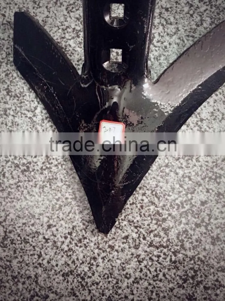 Hot rotary plow shovel