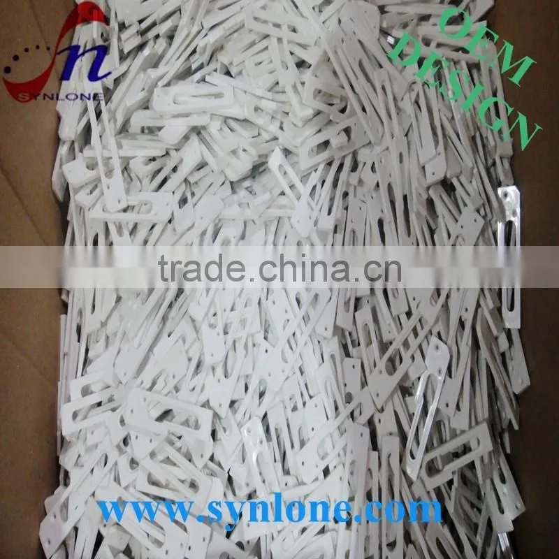 white nylon bracket