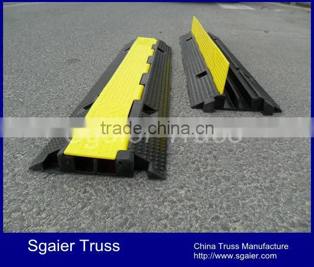 Outdoor Road Rubber Speed Humps for cabe on Sale