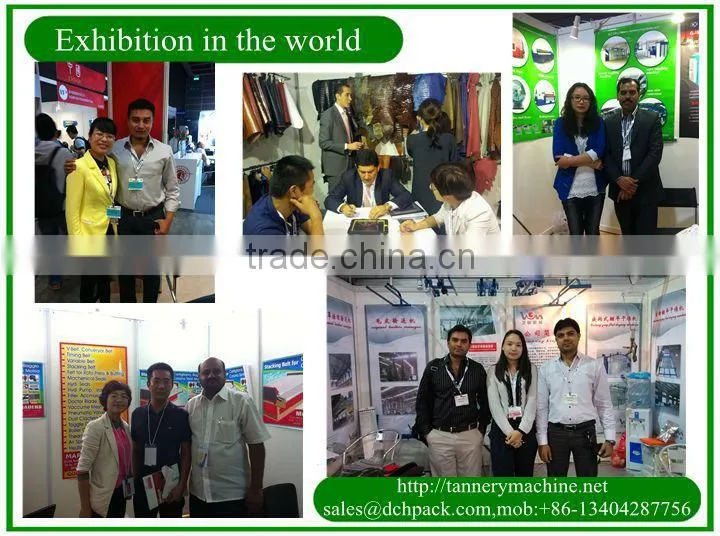toggling equipment for leather finishing machine