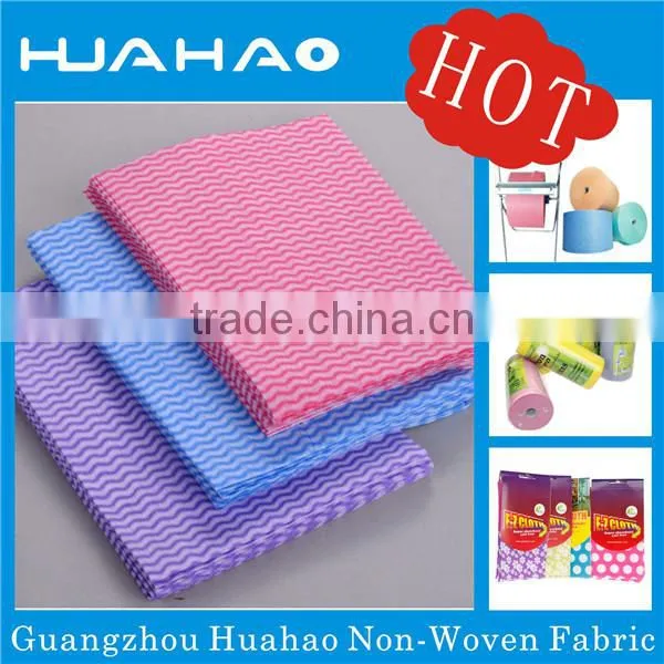 Multifunctional, economical non-woven kitchen cleaning item, cleaning cloth