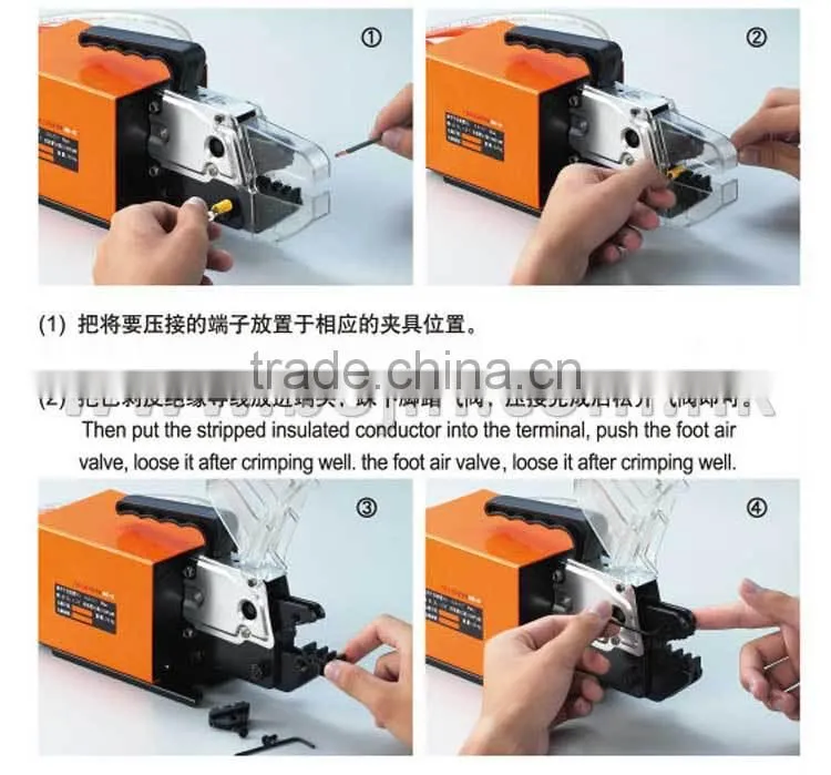 Best sale new design spark plug wire cable terminal crimping machine