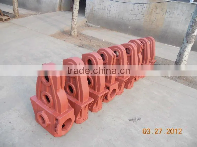 custom iron resin sand casting foundry parts