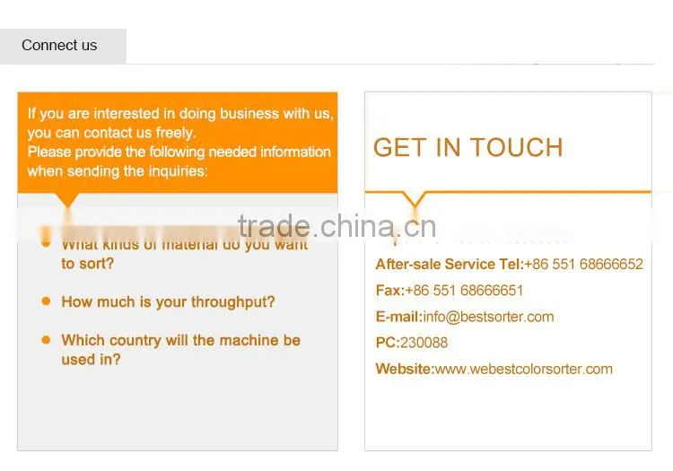 Chinese Dal Color Sorting Machine With Factory Price/Most Popular Dal Color Sorter Equipment