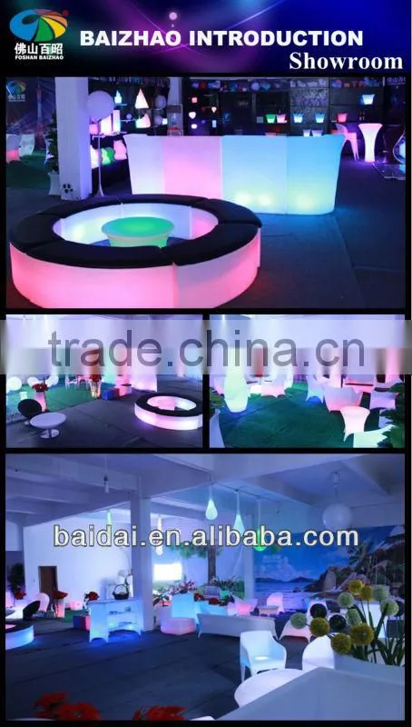 LED mushroom shape flashing table mood light