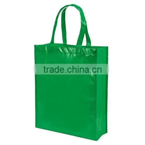 Recycled reusable customized laminated tnt shopping bag wholesale