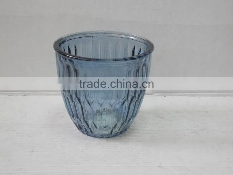 mini cone classical glass vase