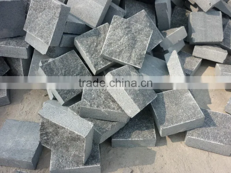 Cheap Paving Stone Grey Granite Cube Stone Driveway Paving Stone