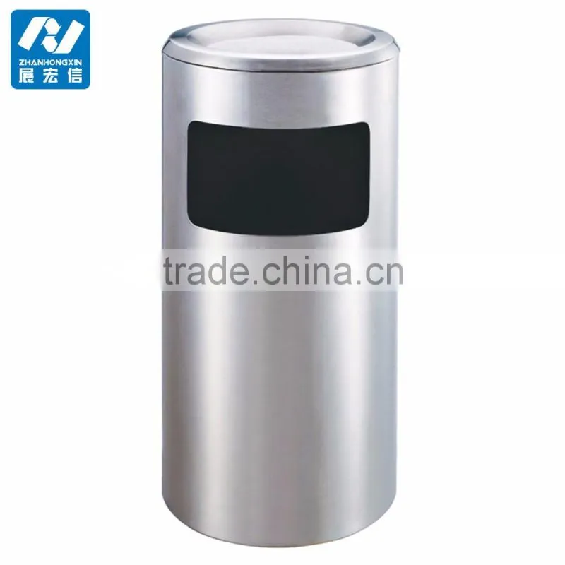 Smokeless ashtray stand both for indoor hotels and outdoor streets