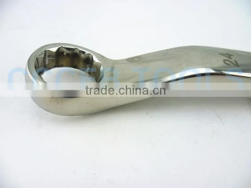 304 Stainless Steel Double Box Offset Wrench non-magnetic double ring spanner,SS D/E Ring Spanner