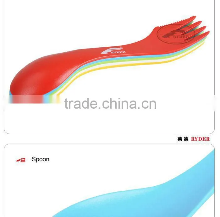 ABS Camping Fork and Spoon