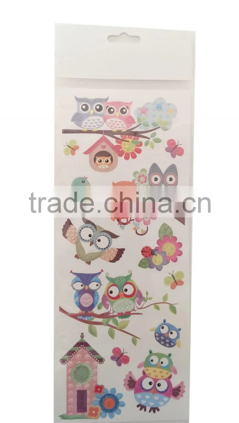 Antique Clock Style Sticker, Hot Sale 3D Decoupage Stickers, Craft Gift Sticker for Decoration