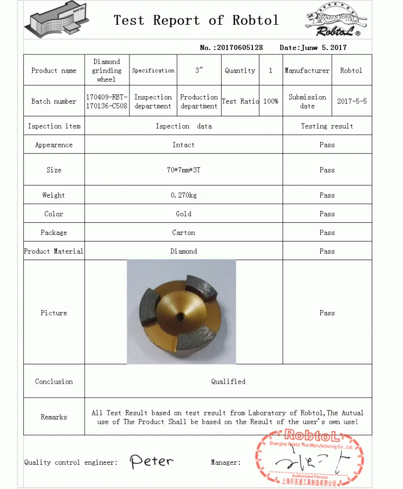 70mm three 3 segment diamond grinding wheel abrasive polishing disc for concrete granite marble double cup wheel