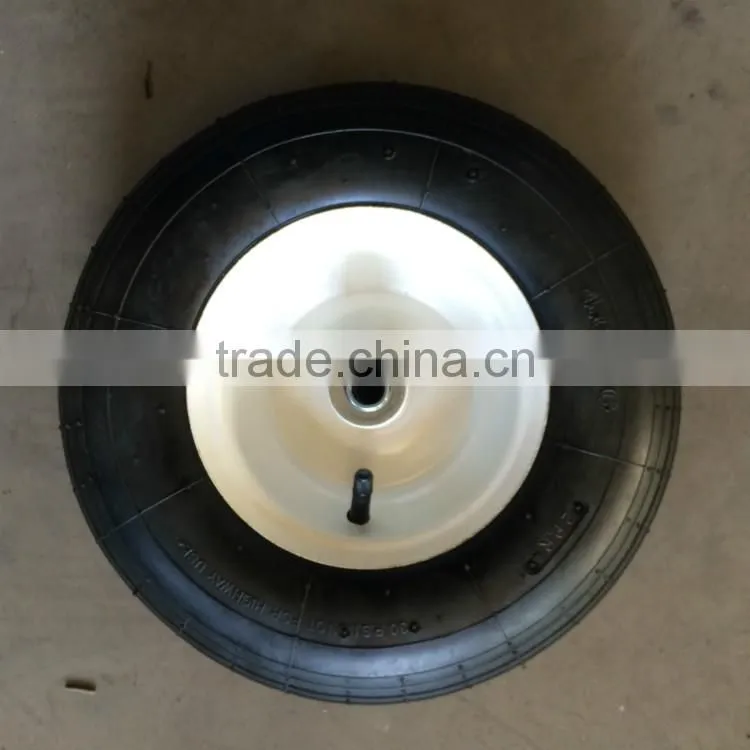 rubber wheel for hand trolley / cart small spoke wheels