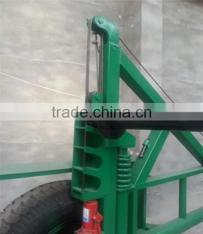 3-10T cable reel carrier trailer