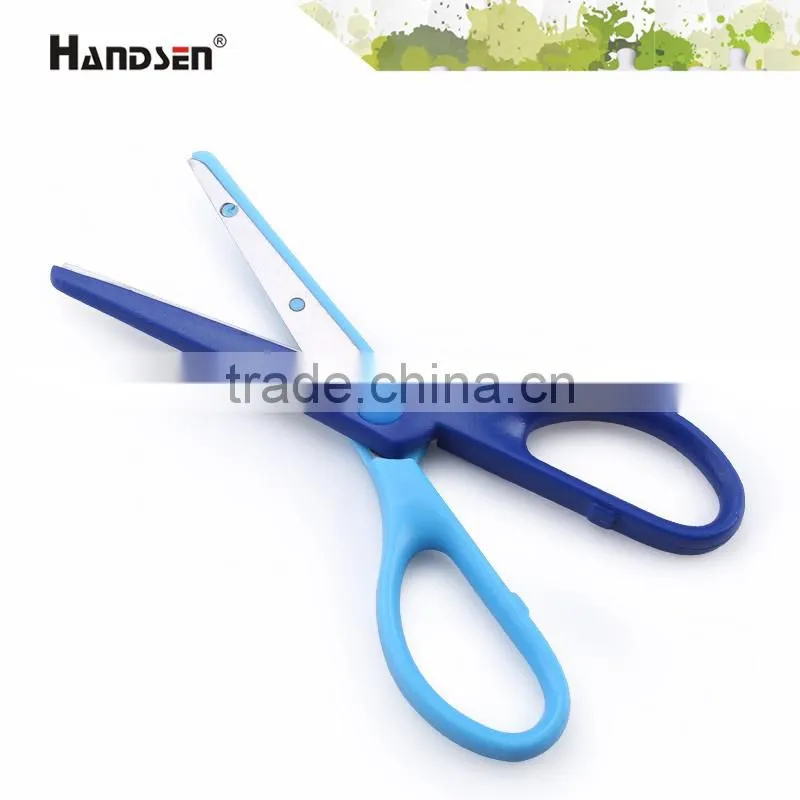 5-1/2" ABS handle with cover safety paper scissors