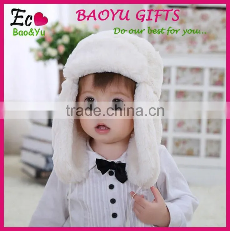 Hot sale baby hats yellow cartoon baby hats mini baby knitted hats