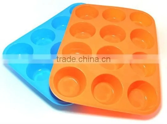 Silicone 6 cup mini muffin pan