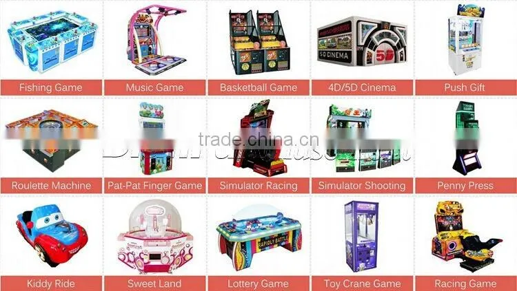 Elephant air hockey coin game machine for amusement park