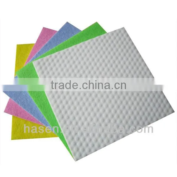China manufacturer Printed Multi-purpose natural cellulose magic cleaning kitchen sponge bulk
