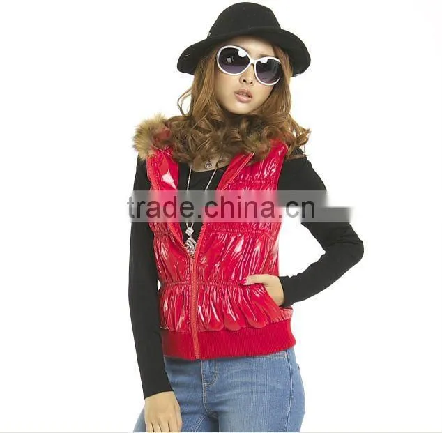 fashion women vest with OEM service