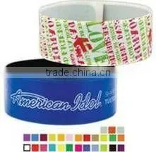 silicone slap wrap band