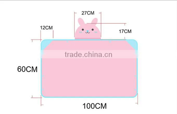 Embroidered Bamboo soft kids towel with hood,hooded towel for kids
