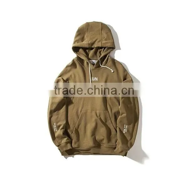 Hot Sale Cheap Long Sleeve Kangaroo Pocket Sports Hoodie Men