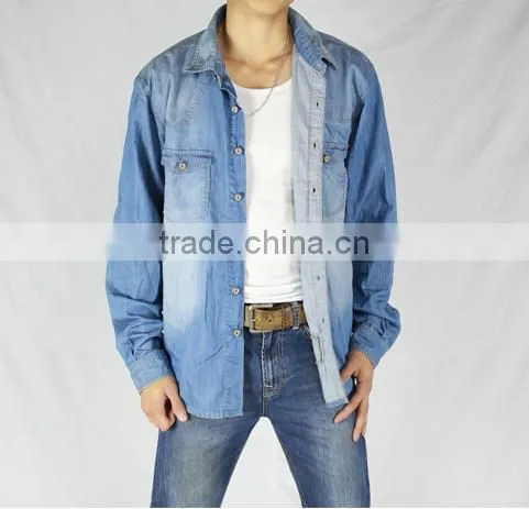 Professional Jeans Manufacturer Casual High Quality Shirt
