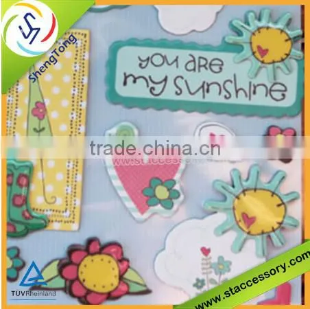 wholesale cheap paper chipboard sticker