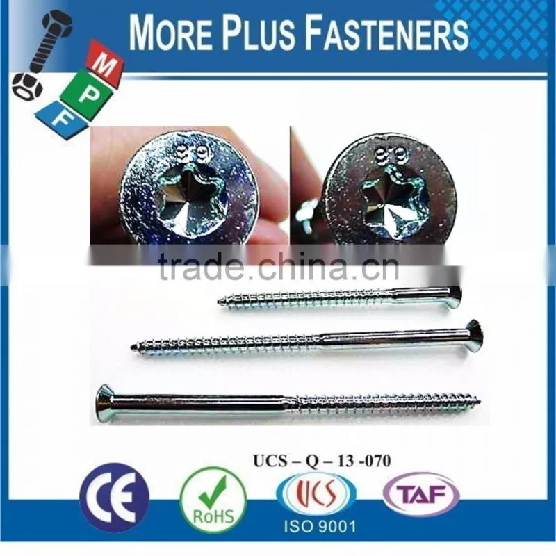 Made in Taiwan Special Custom Made Wood Screw