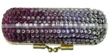 Fashional Rhinestone Crystal Metal Vintage Jewelry Box Wholesale,Jewelry Storage Case for Lady