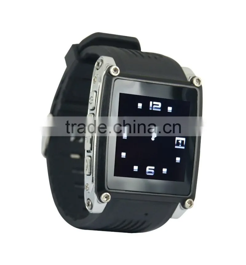 Android Bluetooth Wrist Smart Bracelet Watches Mobile Phone / Health Watch Phone