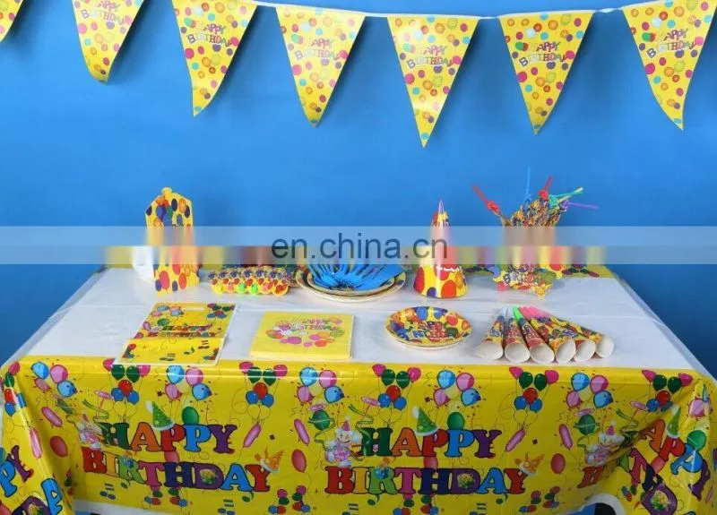 deluxe Party Supply Kit for 6 (15 in 1)
