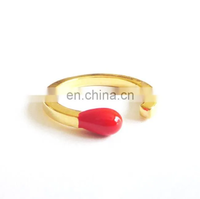 2016 Hot Selling Animal Dog Rings Bulldog Ring Unique Brass Ring