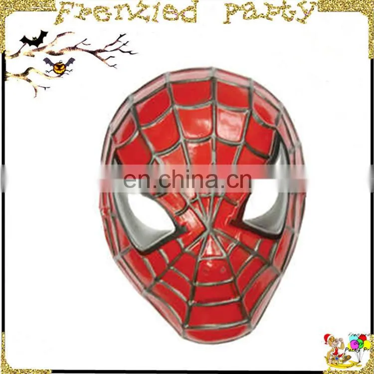 Wholesale plastic party spider man mask FGM-0165