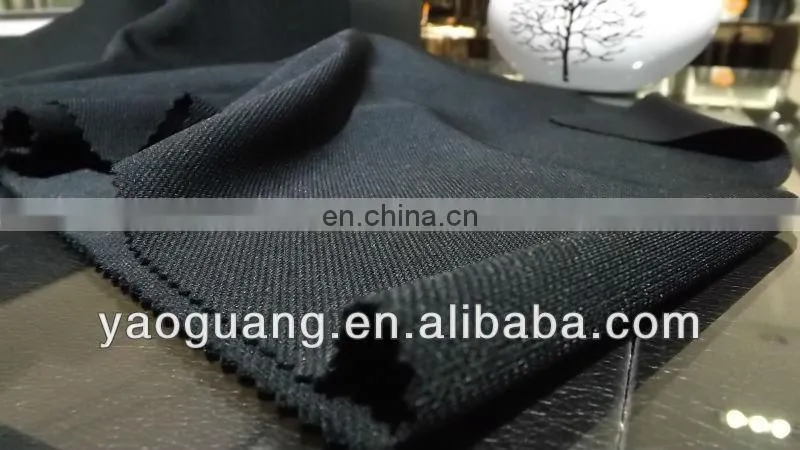 Kint Polyester spandex fabric for Men's garment